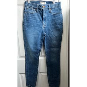 Madewell Jeans size 28 curvy high rise skinny